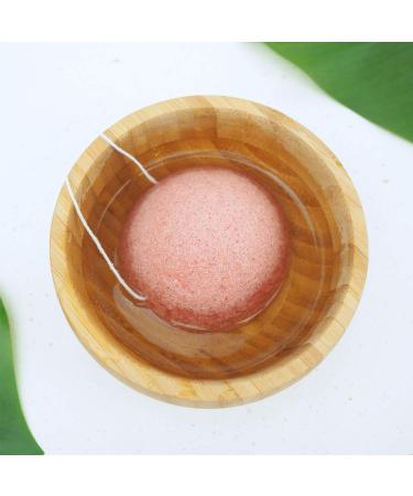 Feel Natural Konjac Sponge - Cherry Blossom | Eco-Friendly Facial Cleanser for Glowing Skin - Buy Online on SooperMarket.com