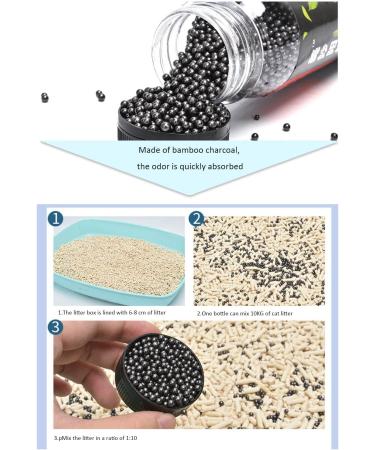 Cat litter companion - special deodorant beads| Combats Cat Odors and Neutralizes Smells to Keep Your Home Clean 250ML The scent of roses - Buy Online on SooperMarket.com