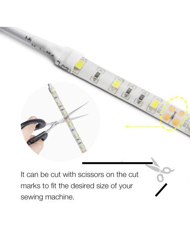 WENICE Sewing Machine Light Strip - Dimmable LED Cold White 6500k with Touch Dimmer - Buy Online on SooperMarket.com