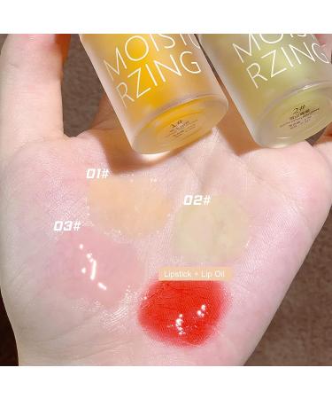 3PCS Plumping Lip Oil Set - Hydrating Lip Glow with Big Brush Head, Non-sticky Formula for Lip Care and Dry Lips - Buy Online on SooperMarket.com
