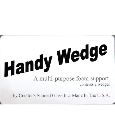 Handy Wedge by Creator's - Pair of Triangular Foam Shapes for Aligning & Holding Multiple Shapes in Geometric Patterns - Buy Online on SooperMarket.com