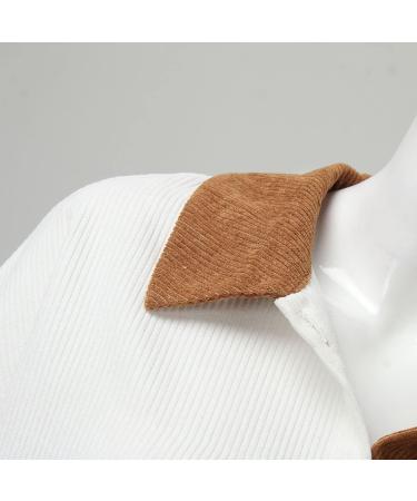Gefomuofe Blouse Women's Loose Tunic Large Sizes Pullover Tops Long Blouse Shirt Summer Shirt Blouse Button Down Shirts Tunic Casual V-Neck Tops Elegant Plain Office Blouses Office Shirt B White 4XL - Buy Online on SooperMarket.com