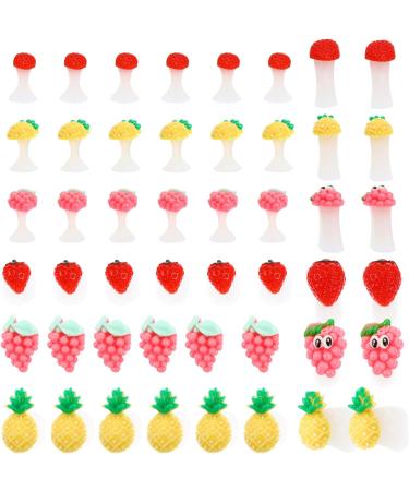 FRCOLOR Silicone Toe Separators and Nail Spacers - 24PCS Fruit Shape Dividers for Nail Polish and Pedicure DIY - Buy Online on SooperMarket.com