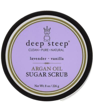 Deep Steep Lavender Vanilla Sugar Scrub - 8 oz Exfoliating Body Scrub - Buy Online on SooperMarket.com