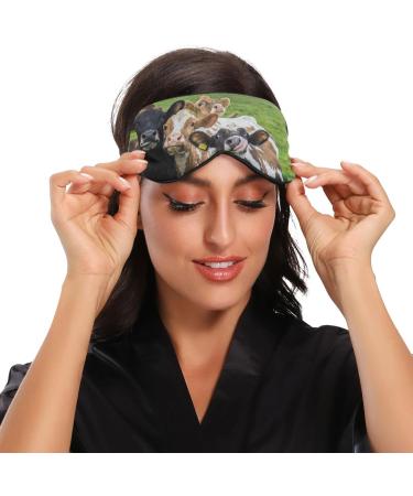 Haskirky Light Blocking Eye Mask - Breathable & Adjustable for Men and Women - Ideal for Travel, Yoga, Meditation, Office, and Deep Sleep - Buy Online on SooperMarket.com
