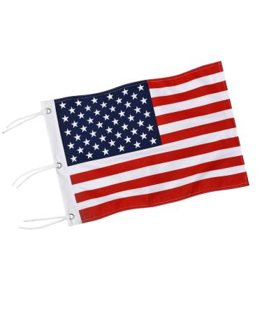 KINGTOP Standard Golf Flag, Double-Side American Pin Flag, Regulation Tube Flag, Practice Putting Green Golf Flags for Yard, Both 20 L x 13 H American Grommets Golf Flag