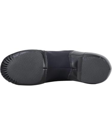 Dynadans PU Leather Jazz Dance Shoes with Arch Insert for Kids - Black, Size 8 Toddler - Buy Online on SooperMarket.com