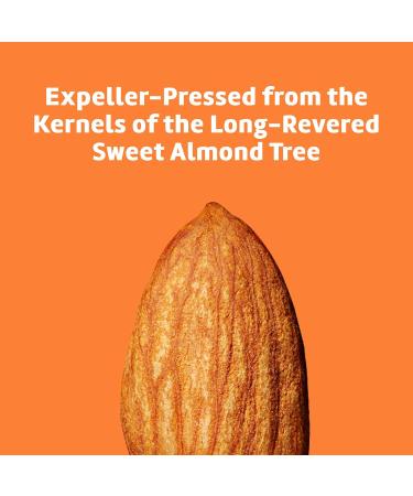 De La Cruz Sweet Almond Oil - 2 fl oz (Pack of 2) - Expeller Pressed for Skin and Hair - Buy Online on SooperMarket.com