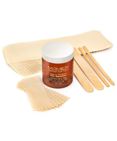 MOOM Organic Body Hair Removal for Men - Natural Sugar Wax with Aloe Vera & Chamomile - Buy Online on SooperMarket.com