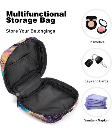Color Turtle Galaxy Menstrual Cup Pouch - Portable Period Storage Bag for Women and Girls | Multi-colored - 1 Pack - Buy Online on SooperMarket.com