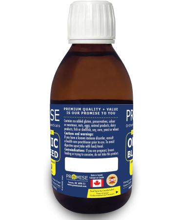 300ml (10oz) ORGANIC BLACK SEED Oil Vegan Friendly Up to 3% The Thymoquinone 100% Pure Natural Cold Pressed 2300mg Ultra Strength Glass Bottle - Buy Online on SooperMarket.com