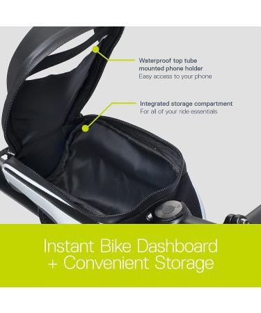 Waterproof Bike Handlebar Bag for Phone - Top Tube Cycling Accessory for Safety & Convenience - Reflective Material for Mountain and Road Bikes - Buy Online on SooperMarket.com