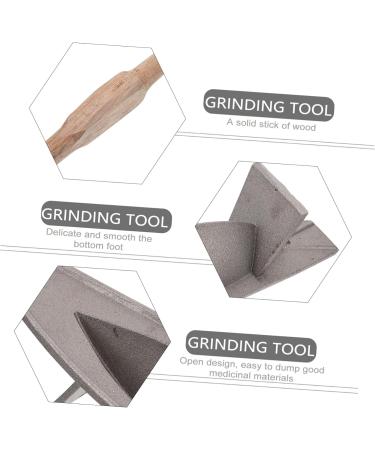 KALLORY Chinese Medicine 1pc Iron Medicine Roller Clinic Grinding Tool Manual Medicine Rubbing Tool Rug Roller Carpet Corporate - Buy Online on SooperMarket.com