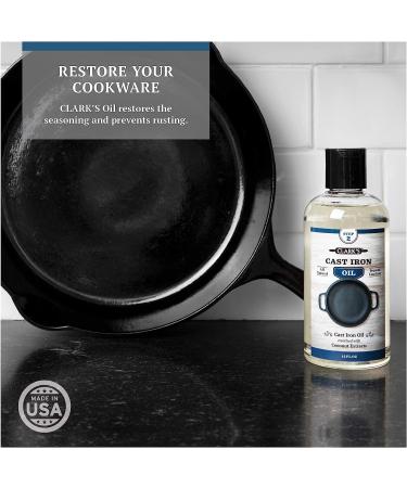 Refined Coconut Cast Iron Seasoning Oil - Vegan, Plant Based for Non-Stick Cookware - Buy Online on SooperMarket.com