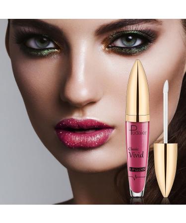 Yueci Pearl Matt Liquid Lipstick - 24-Hour Moisture Diamond Shiny Metallic Long-Lasting Shimmer | #05 - International Shipping Available - Buy Online on SooperMarket.com