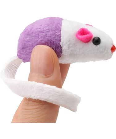 Chiwava 36-Piece Interactive Cat Toy Set - Colorful 11.5 cm Mice Rattles for Kittens | Perfect for Playtime & Engagement - Buy Online on SooperMarket.com