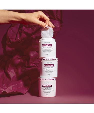 Peter Thomas Roth Even Smoother Glycolic Retinol Resurfacing Peel Pads - 60 ct | Glycolic Acid & Retinol Facial Peel - Buy Online on SooperMarket.com