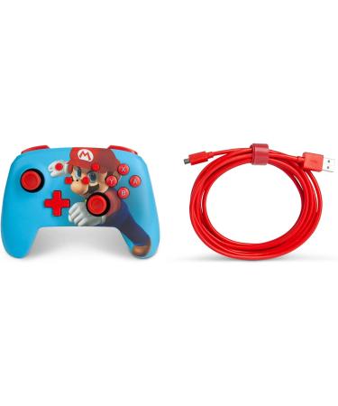 PowerA Enhanced Wired Controller for Nintendo Switch - Mario Punch Gamepad - Buy Online on SooperMarket.com