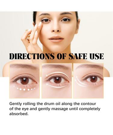 Rollerball Castor Oil & Frankincense Eye Roller | Reduce Dark Circles & Bags Under Eyes - International Shipping - Buy Online on SooperMarket.com