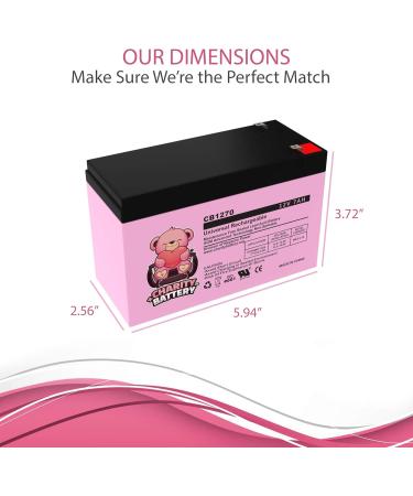 CB1270 12V 7AH Sealed Lead Acid Rechargeable Battery for Security Fire Alarms - International Shipping Available - Buy Online on SooperMarket.com