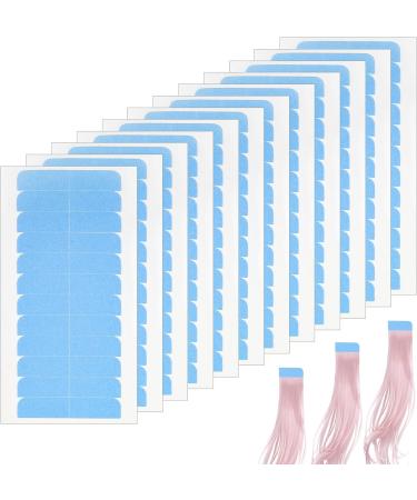 60 Pieces WLLHYF Hair Extension Tape - Double Sided No-Residue Adhesive for Human Hair Extensions - Pre-cut Replacement Tapes - Wig & Toupee Beauty Tool - Buy Online on SooperMarket.com