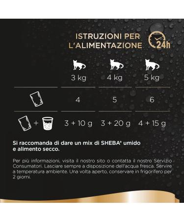 Sheba D lice Gourmands Paris Cat Food with Beef & White Fish - 72 Bags (50g Each) - Premium Fish & Seafood Treats - International Shipping Available - Buy Online on SooperMarket.com