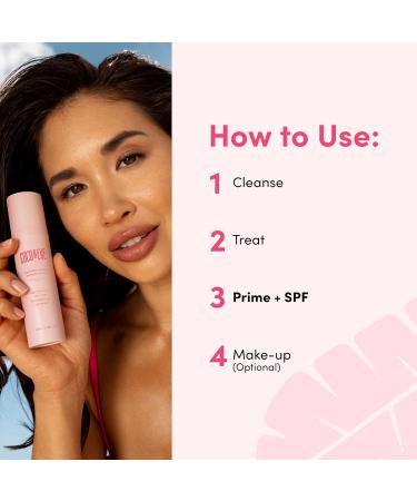 Coco & Eve Daily Radiance Primer SPF50 Sunscreen. Tinted Primer with SPF 50 for Sunscreen Protection Against UVA UVB. Antioxidants Niacinamide for Radiant Skin and Healthy Glow. (50 ml) - Buy Online on SooperMarket.com