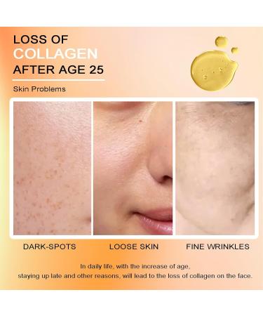 Vitamins Collagen Face Mask - Deep Overnight Hydration & Firming | Korean Bio-Collagen 5-Pack for Enhanced Skin Elasticity - Buy Online on SooperMarket.com