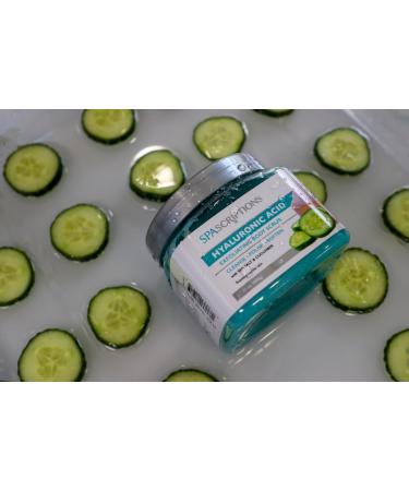 Shop Spascriptions Hyaluronic Acid Exfoliating Body Scrub 21 oz Ultra Hydrating & Nourishing Body Care for All Skin Types - Buy Online on SooperMarket.com