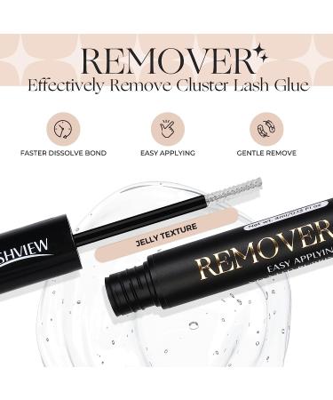 LASHVIEW 2-in-1 Lash Glue & Remover | Waterproof Mascara Adhesive | Strong 48 Hour Hold | Fast No Residue Removal | 0.13 Fl Oz - Buy Online on SooperMarket.com