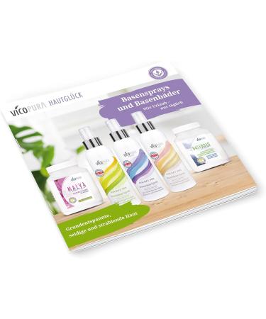 VICOPURA Base Bath Premium - Alkaline Bath Salt for Cellulite Fasting Sports Deacidification & Dry Skin - 1200g Refill - International Shipping - Buy Online on SooperMarket.com