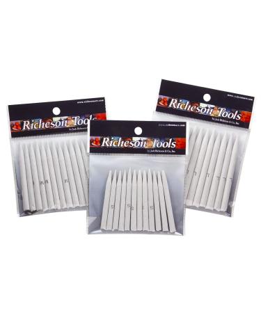 Jack Richeson 711336 Single-Pointed End Blending Tortillons, Pack of 36, Assorted