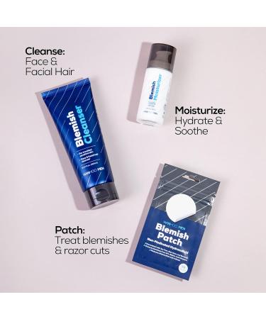 HANHOO Men's Facial Care Kit - All-in-One Pre-Shave Cleanser Moisturizer & After Shave for Razor Cuts & Zit Inflammation | International Shipping Available - Buy Online on SooperMarket.com