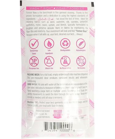 FOREVER NEW Granular Detergent Powder - 10 Delicate Laundry Care Travel Packets - Buy Online on SooperMarket.com