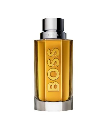 Hugo Boss The Scent Eau de Toilette Ambery Men's Cologne With Notes of Ginger Manika Fruit & Leather Accords Long Lasting Fragrance 6.7 Fl Oz (Pack of 1)