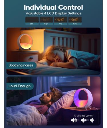 DEKALA LIGHTWACKE: Smart Sunrise & Sunset Alarm Lamp with 15W Wireless Charging Touch & App Control Compatible with Alexa - Buy Online on SooperMarket.com
