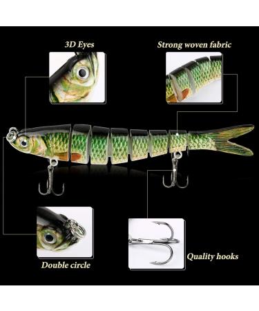 3-Piece Wobbler Hecht Kader Set | Realistic Swimbait for Predatory Fish | 13.5cm 27g | International Shipping Available - Buy Online on SooperMarket.com