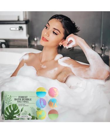 Natural Bath Balls - Small Shower Bombs - Natural Bubble Bath Balls for Relaxation Moisturizing Suitable for Women Kids and Men - Buy Online on SooperMarket.com