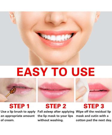 Honey Lip Mask: Bee Balm Lip Balm for Dry Lips - Lip Moisturizing & Exfoliating Treatment - 1PCS - Buy Online on SooperMarket.com