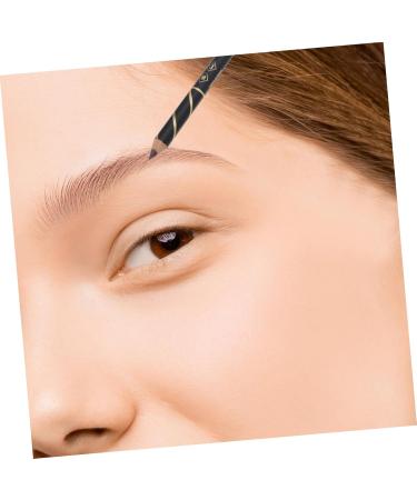 Healvian 20 Pcs Two-in-one Eyebrow Pencil Eyebrow Liner Eyebrow Cosmetics Brow Drawing Pens Brown Wooden - Buy Online on SooperMarket.com