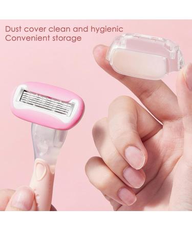 Higyee Bikini Razor for Women | Manual Body Razor for Hair Removal & Skin Care | Portable for Arms Legs Armpits - Ideal for Travelers - Buy Online on SooperMarket.com