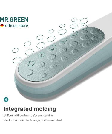 MR.GREEN Double Sided Callus Remover for Dead Skin | Professional Pedicure Tools | Foot File Scraper and Sander for Heels (Orange) - Buy Online on SooperMarket.com