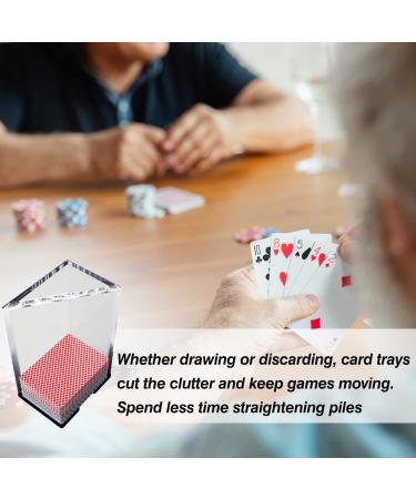 GSE Casino Grade Discard Holder Trays for Blackjack - 2  4  6  8 Deck Options - Buy Online on SooperMarket.com