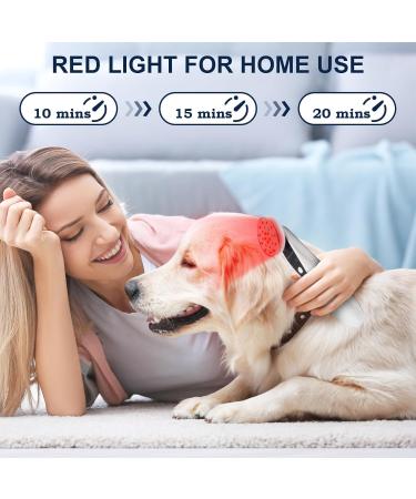 Sthmolepy Handheld Red Light Lamp Near Infrared Light for Body Portable LED Red Light Wand with 660nm & 850nm at Home Use - Buy Online on SooperMarket.com