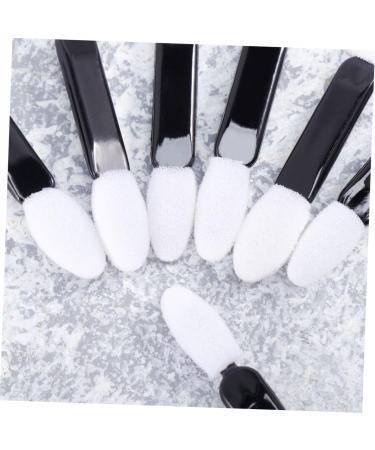 Baluue 400 Pcs Women Eyeshadow Brush Eyeshadow Sponge Double Sided Eyeshadow Brush Eye Makeup Brushes White - Buy Online on SooperMarket.com