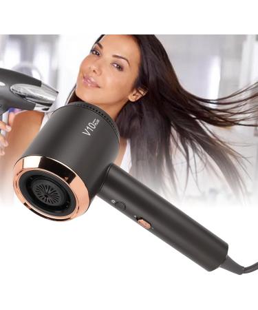 Negative Ionic Hair Dryer Quick Heat Up & Constant Temperature Lightweight Travel Hairdryer 4 Temps 2 Speeds Portable Home Hair Dryer for Home Travel (US Plug 110V) - Buy Online on SooperMarket.com