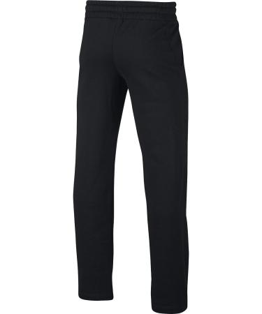 NIKE Sportswear Boys' Club Fleece Open Hem Pants in Black/White - Size Medium - Buy Online on SooperMarket.com
