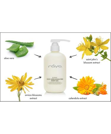 Raya Aloe Vera Hydrating Body Gel 16 oz | Natural Moisturizing Gel for Face & Body | Soothe & Hydrate Skin | Ideal for Sun Exposure - Buy Online on SooperMarket.com