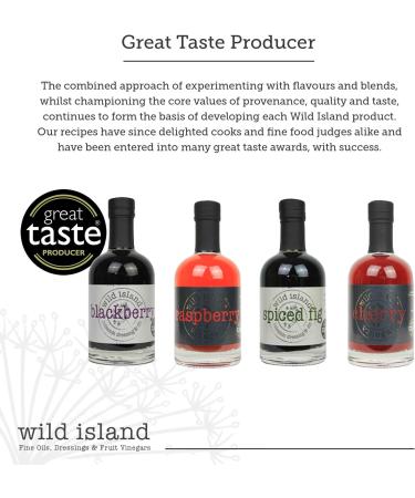 Wild Island Cherry Vinegar 250ml - Premium Quality Cherry Vinegar - Buy Online on SooperMarket.com