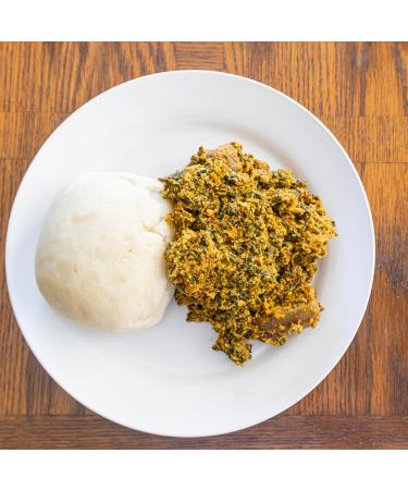 MAMAS CHOICE Cocoyam Flour (Fufu) - 624g | Buy Internationally for Authentic African Cuisine - Buy Online on SooperMarket.com